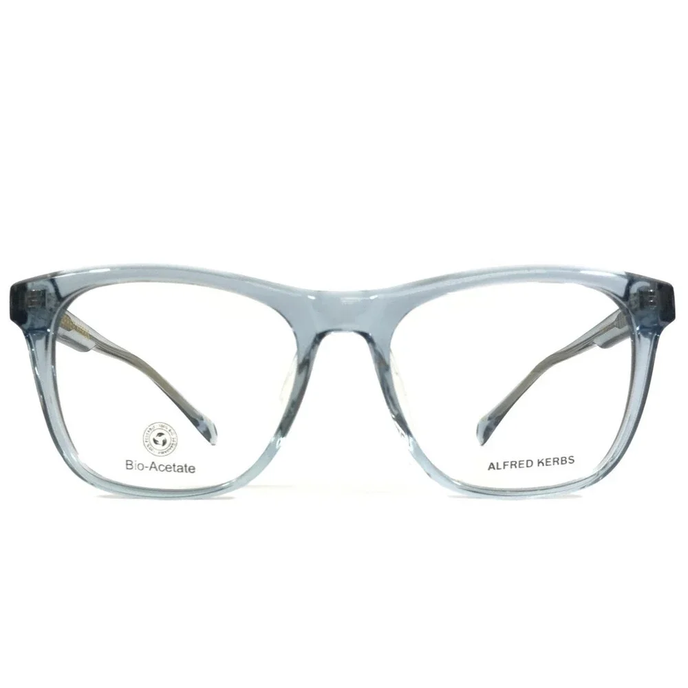 Alfred Kerbs Eyeglasses Frames TROPEA BL Clear Transparent Blue Gold 52-18-135